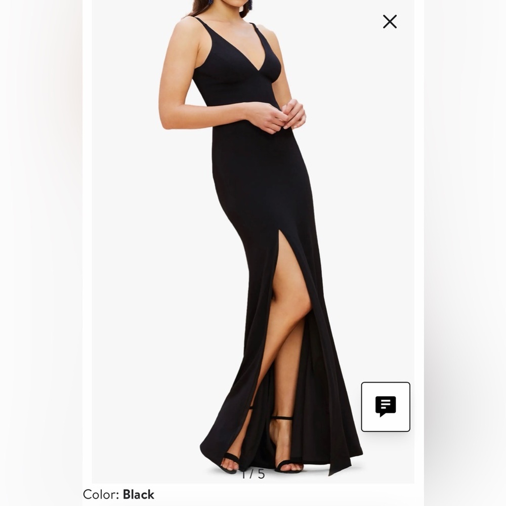 Gorgeous Dress the Population black gown size small